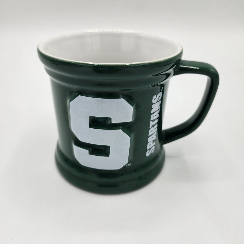 The Encore‎ group Michigan State Spartans 3D raised emblem 12oz coffee mug